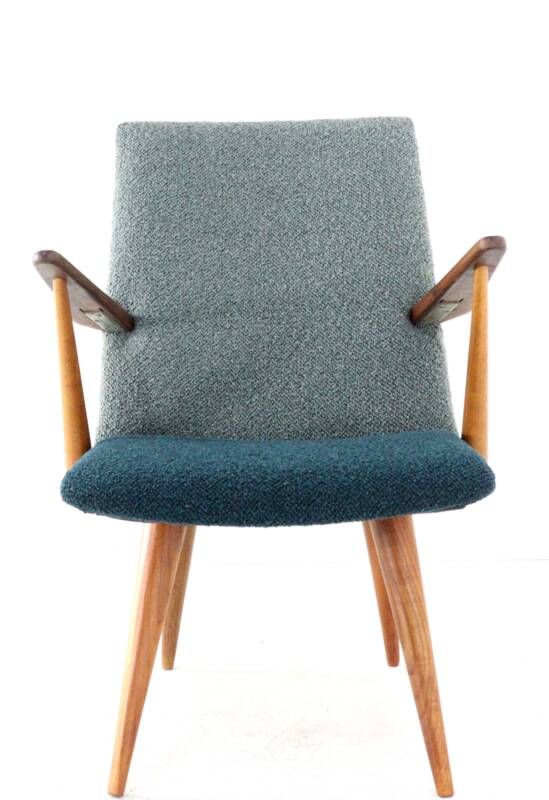 Fauteuil Akerblom bicolore - design scandinave - moderne du milieu du siècle