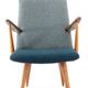 Fauteuil Akerblom bicolore - design scandinave - moderne du milieu du siècle