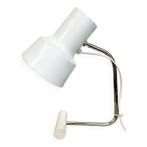 Lampe de Bureau Blanche par Josef Hurka pour Napako, 1970s