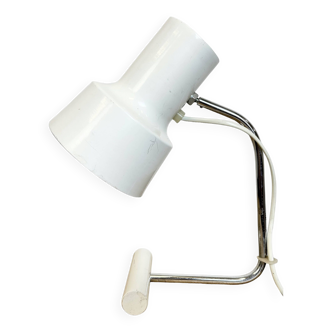 Lampe de Bureau Blanche par Josef Hurka pour Napako, 1970s