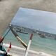 Photographie ancienne pêcheurs 50x76cm