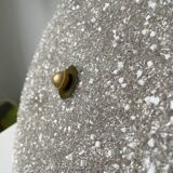 70s granite Perspex pendant light