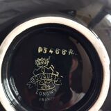 "bouquet - longwy" earthenware cup numbered / vintage