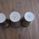 Set of 3 marsh sandstone cups