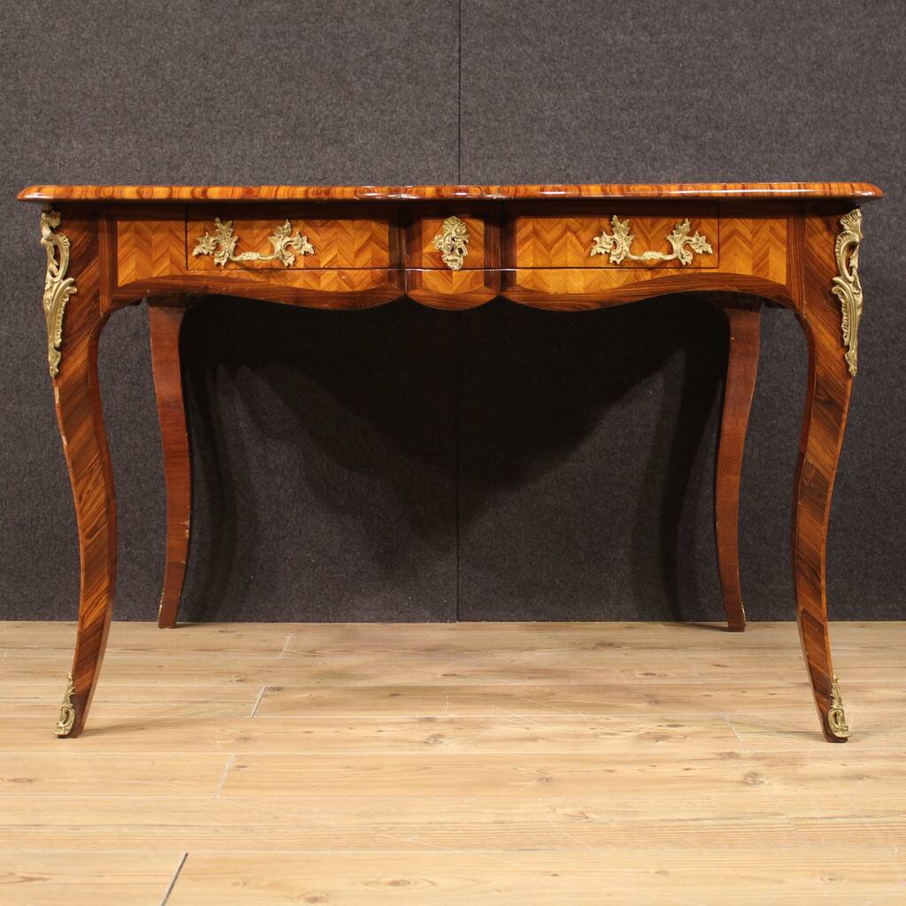 Elegant 19th century Napoleon III writing desk