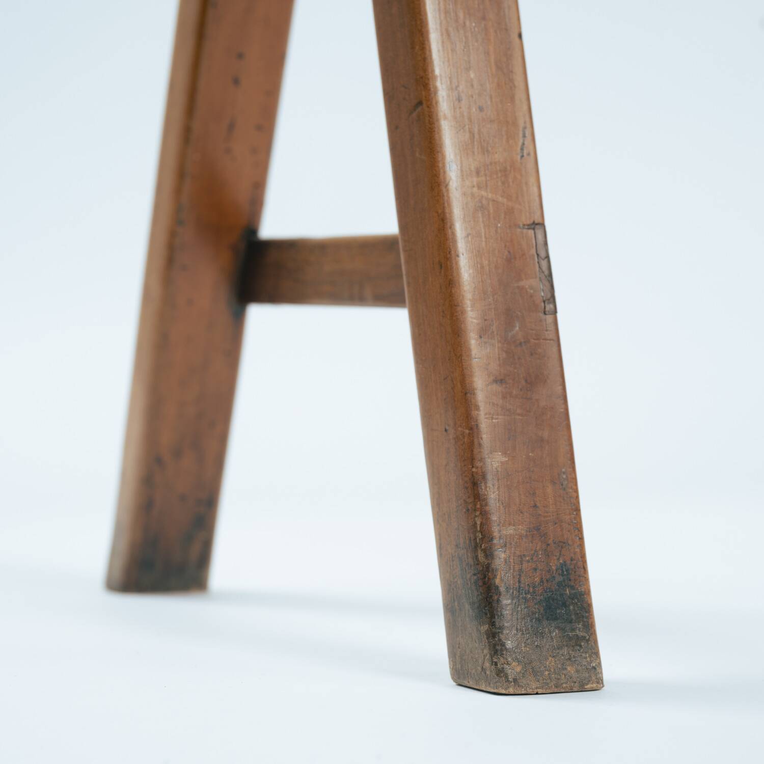 Banc en chêne de style Art Déco français, années 1930