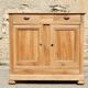 Majestic old walnut country sideboard