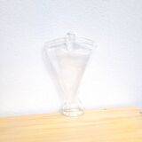 Blown glass wall-mounted bouquet holder vase