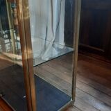 Vitrine laiton style art déco