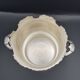 Elegant ice bucket/scoop, silver-plated with square hallmark - A 321