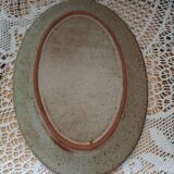8 flat plates and 1 Vallauris dish