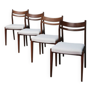 Chaises style scandinave - teck
