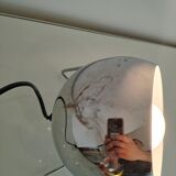 lampe en métal chromé vintage