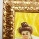 Tableau "Nu au coussin" "La paresseuse" d'après Daniel Hernández Morillo