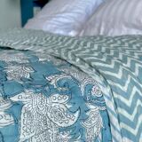 Reversible Quilt Handblock Print