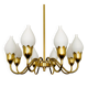 Brass Chandelier by Fog and Morup