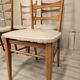 4 beech chairs, 1960s