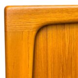 Danish Teak Sideboard with Tambour Doors from CFC Silkeborg, 1970s