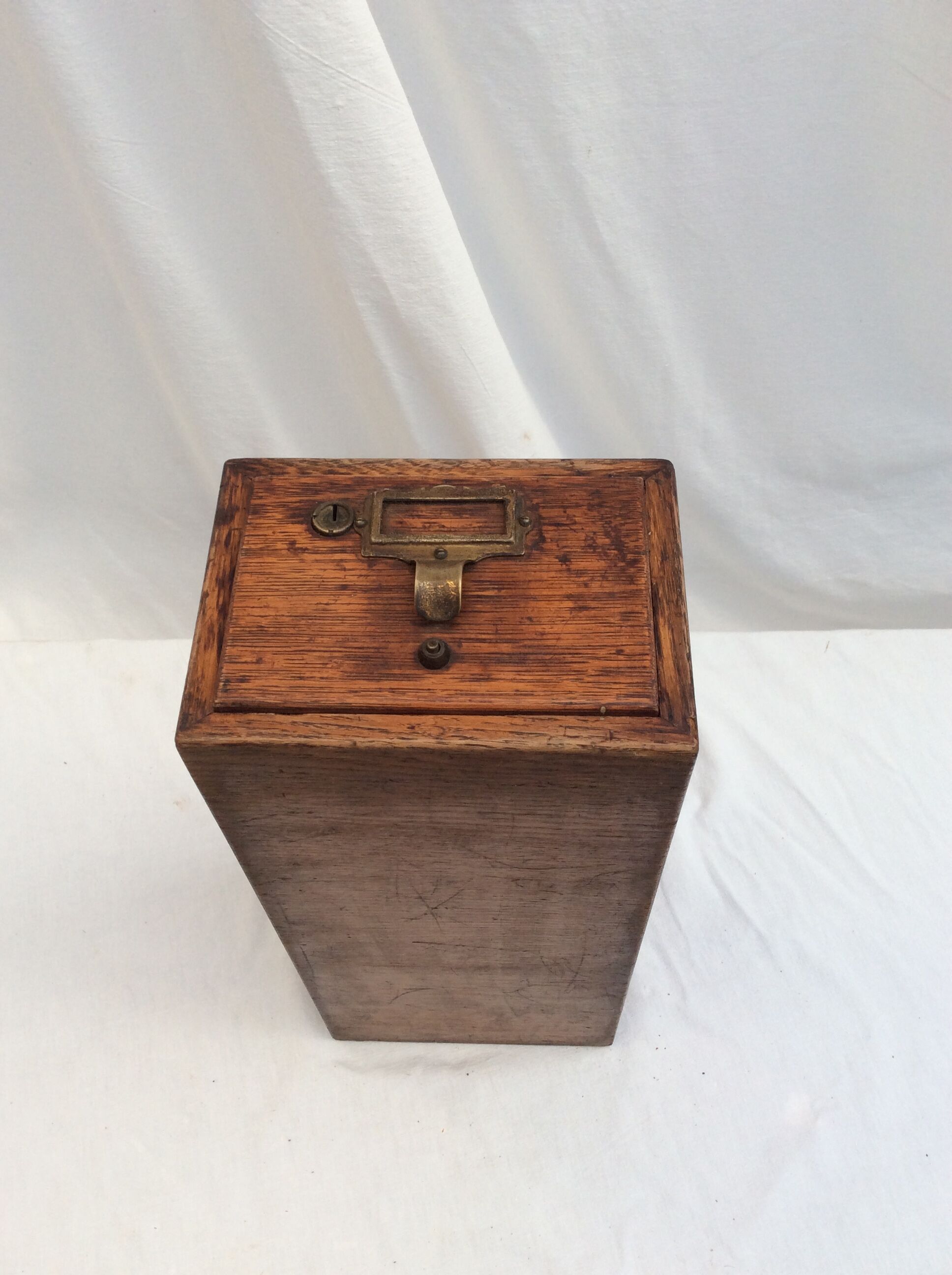 Old drawer with sea army file