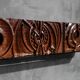 Carved wooden wall panel by Gianni Pinna, Italy, 1970s