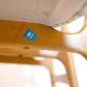 Manufrance, ensemble de 4 chaises des années 60.