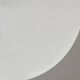 Rare white 52cm Disc Wall Light by Honsel, Germany 1970s
