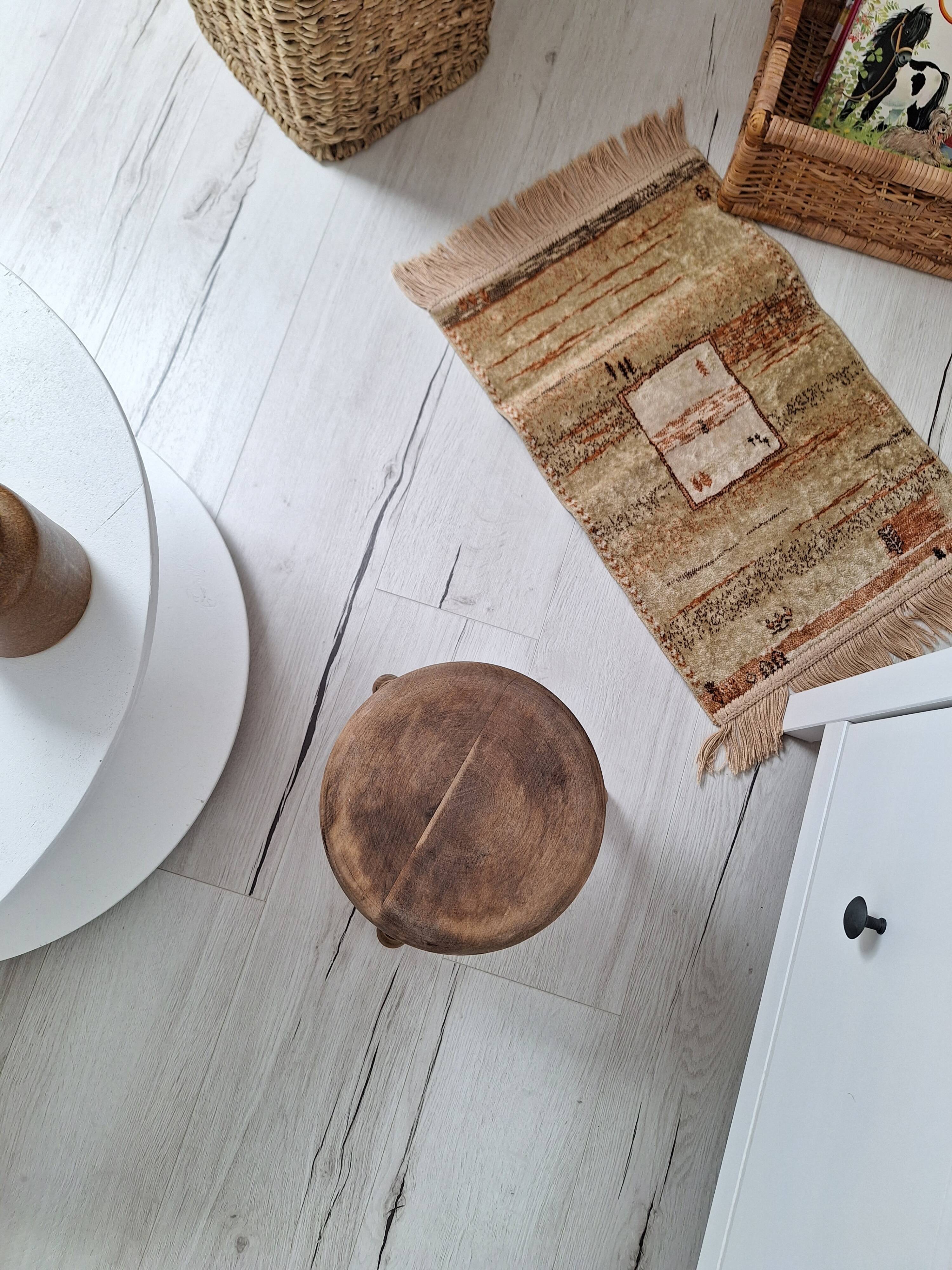 Vintage tripod stool