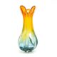 Mid-century modern vase, glass, designed by J. Hospodka, Czechoslovakia, 1960s