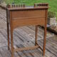 Oak writing desk