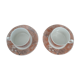 Set of 2 cups and saucers Villeroy and Boch, siena model.