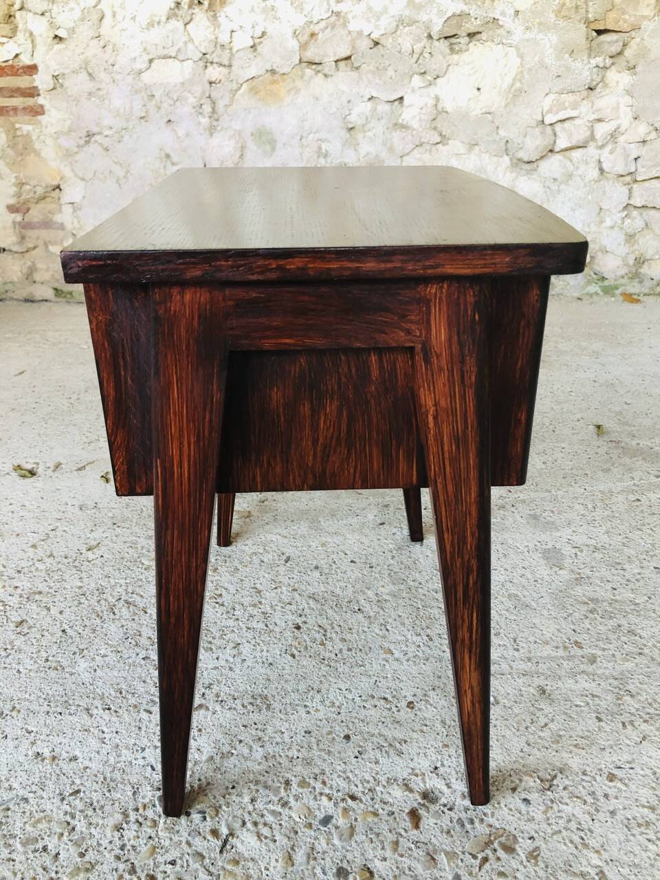 Vintage bedside table, Scandinavian style, Circa 60