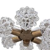 Sputnik chandelier, Kamenicky Senov, Czechoslovakia, 1970s.