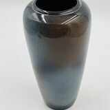 Gradient grey-blue modernist vase