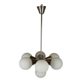 Lustre Spoutnik de Kamenický Šenov, années 1970