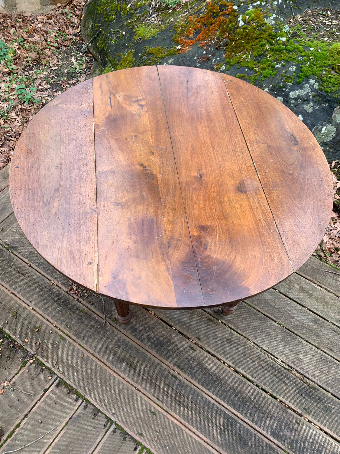 Dining table Louis Philippe end 19 th