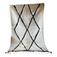 Decorated Berber rug 100cm×200cm