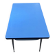3 chaises formica bleu clair