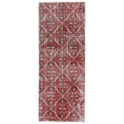 Vintage Turkish Oushak Handmade Wool Cotton Pink Runner 76x200