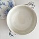Antique ironstone tureen “Flora Lichen” Creil and Montereau
