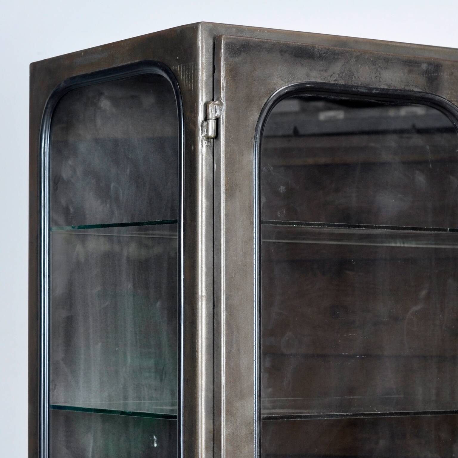 Polished medical cabinet, 1970s