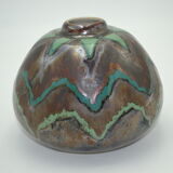 Vase Thistle Art deco porcelain from Limoges by Camille Tharaud