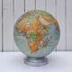 Illuminated glass globe, Art Deco, vintage