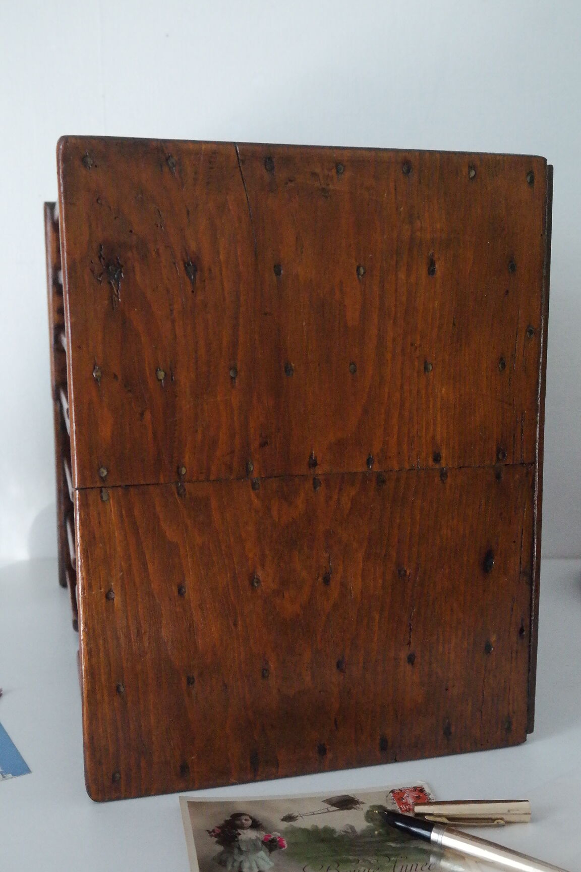 Vintage solid wood office sorter