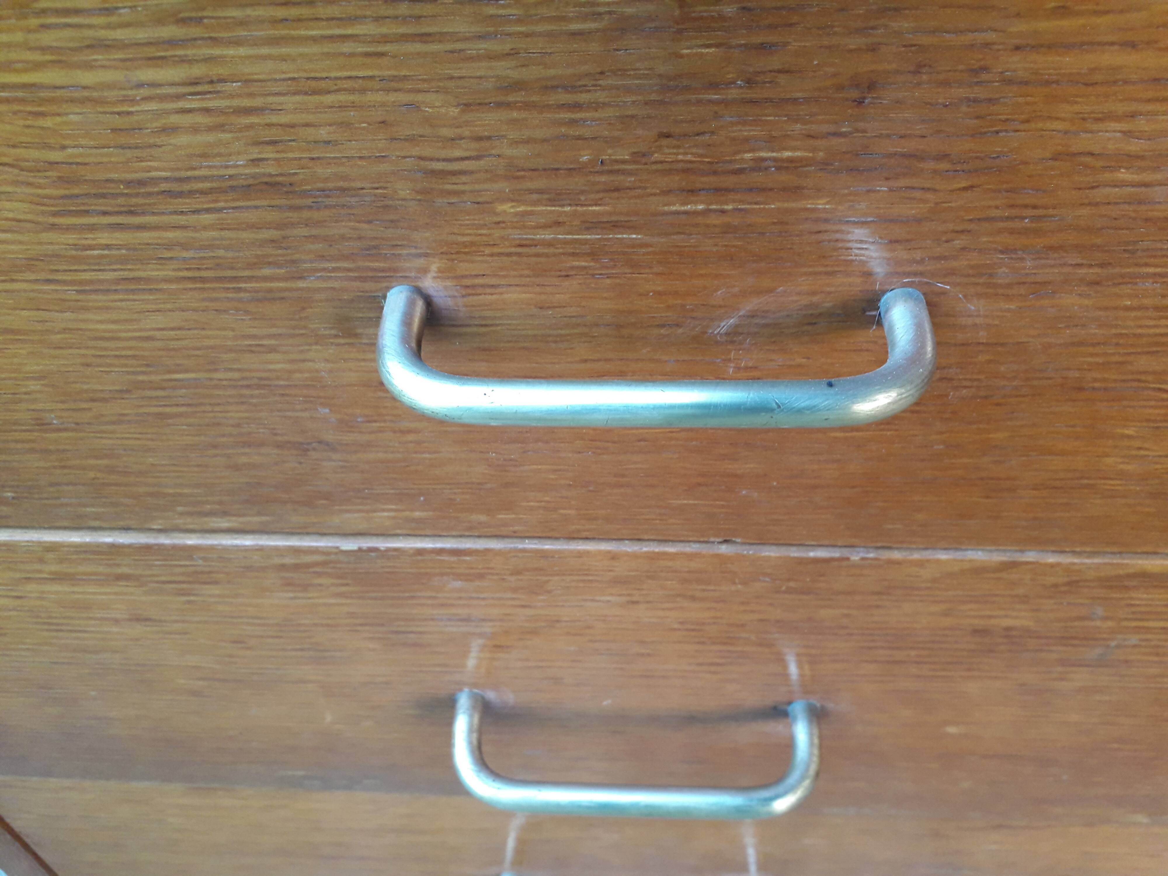 Vintage dresser compass feet