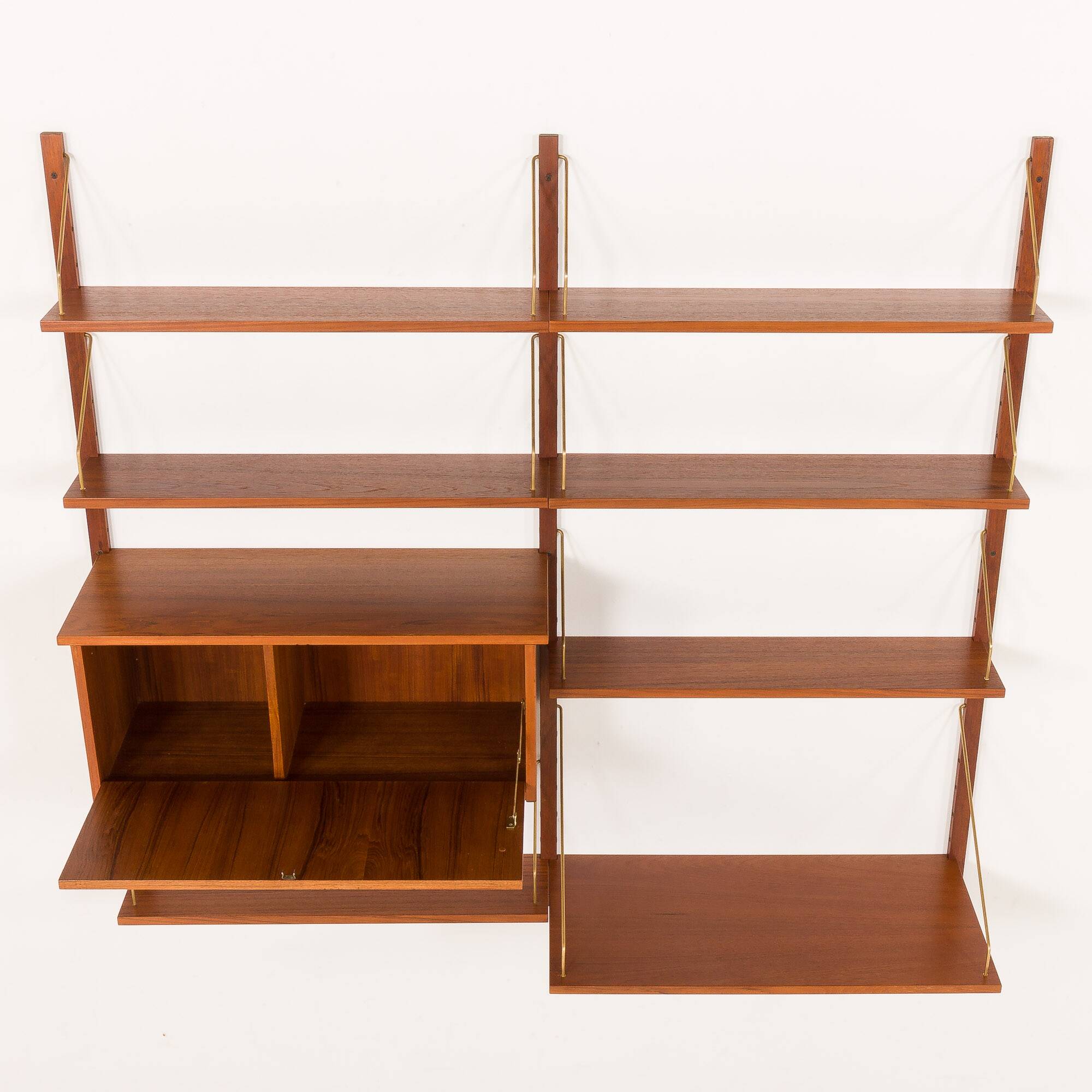 Danish home office wall-unit in the style of Poul Cadovius, 1960s