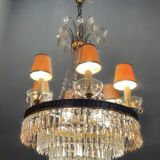 Italian Murano Glass Chandelier, 1950s