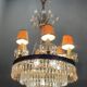 Italian Murano Glass Chandelier, 1950s