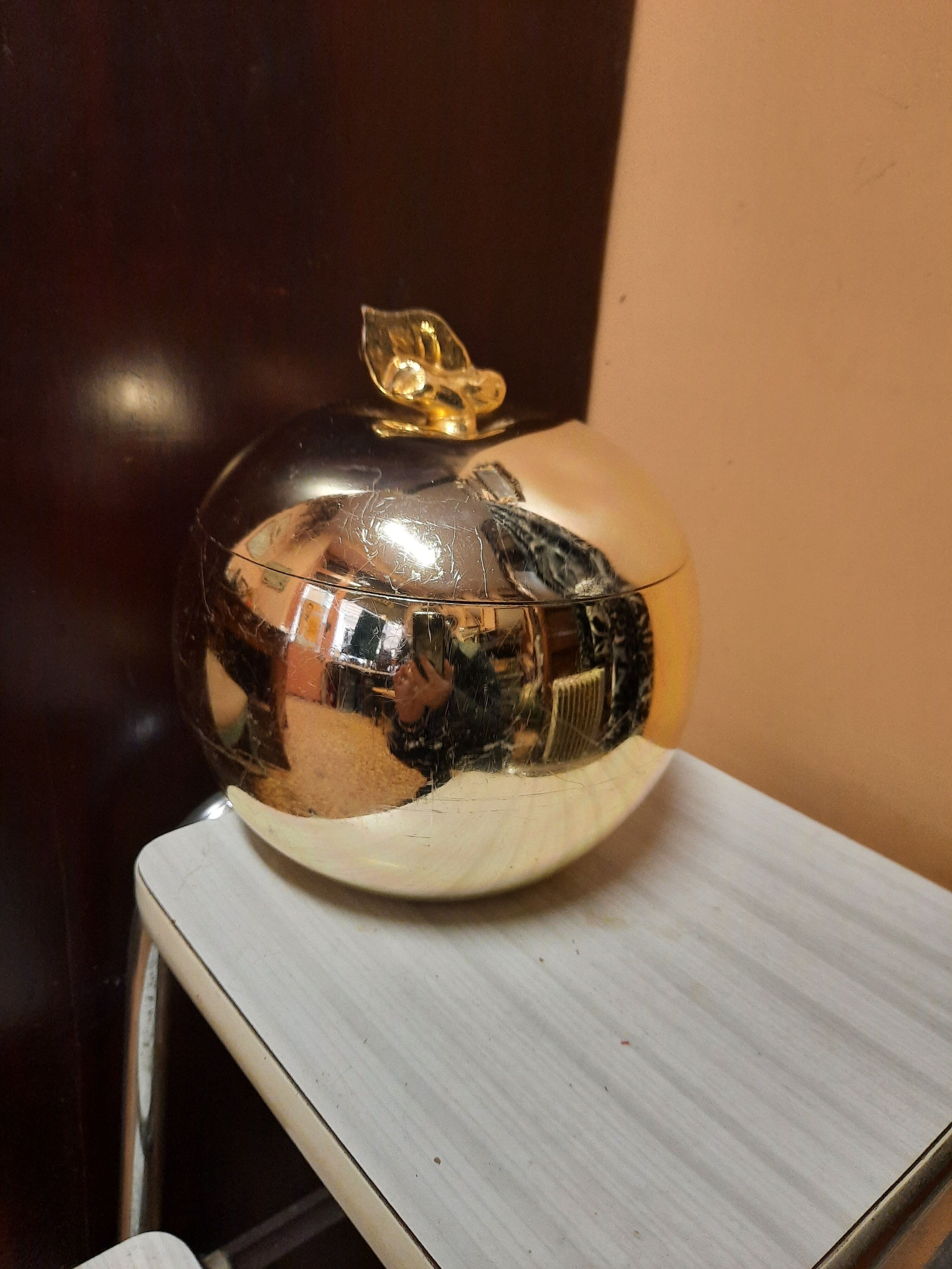 Seau a glace pomme doré