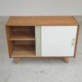 U-452 Green and White Sideboard by Jiri Jiroutek for Interier Praha 1960