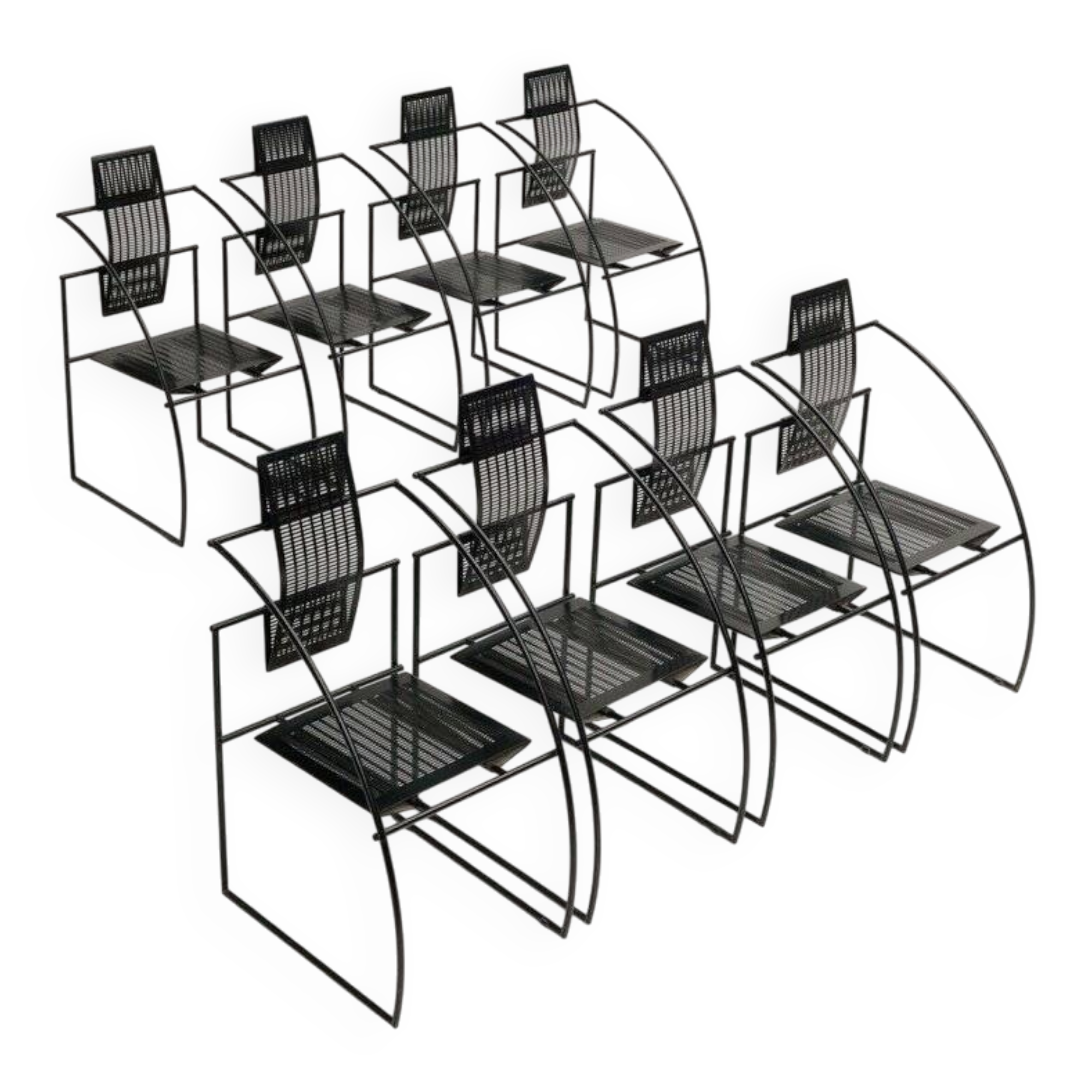 Chaises Quinta vintage par Mario Botta pour Alias, 1980s